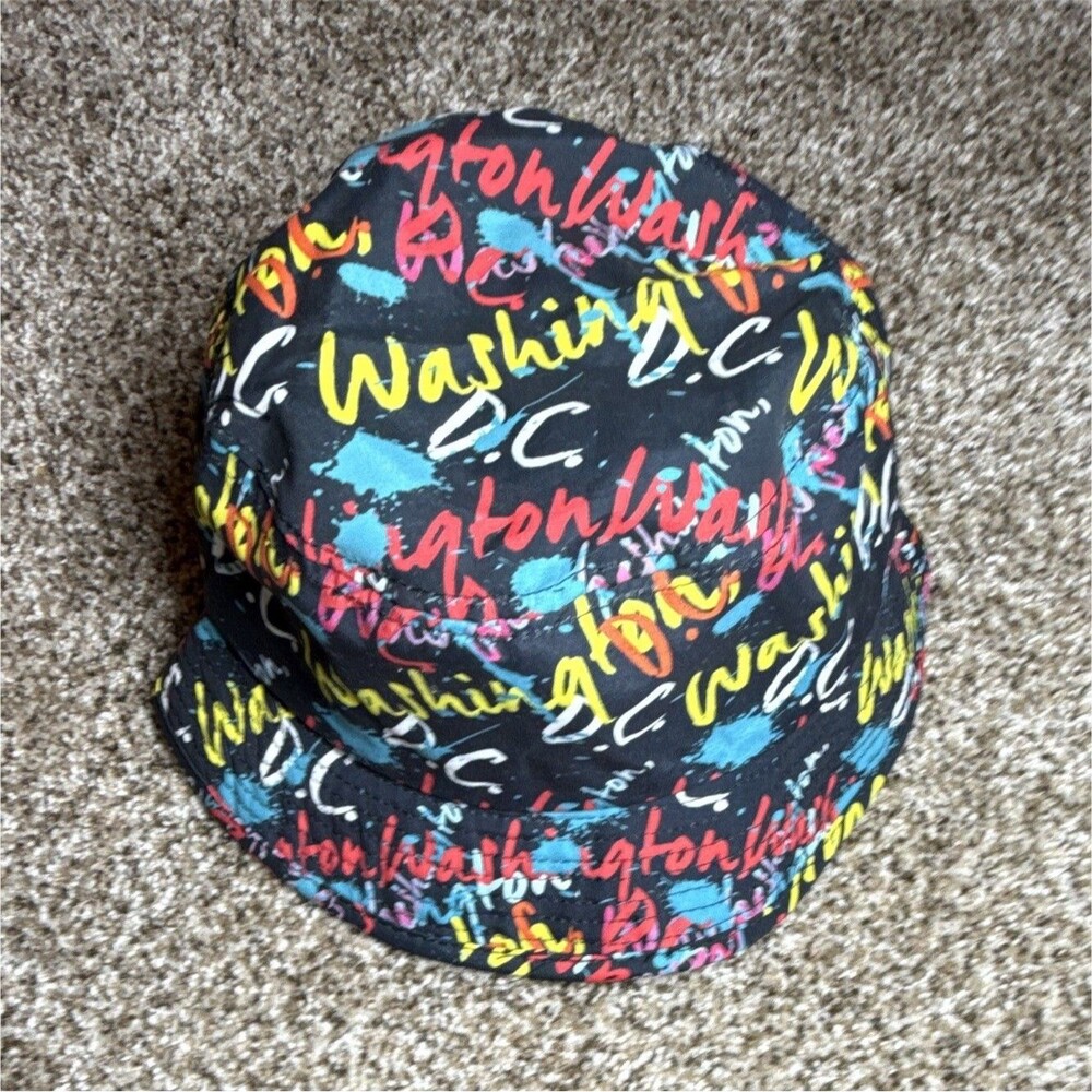 City Hunter Washington DC USA Graphic Print Bucket Hat, One Size